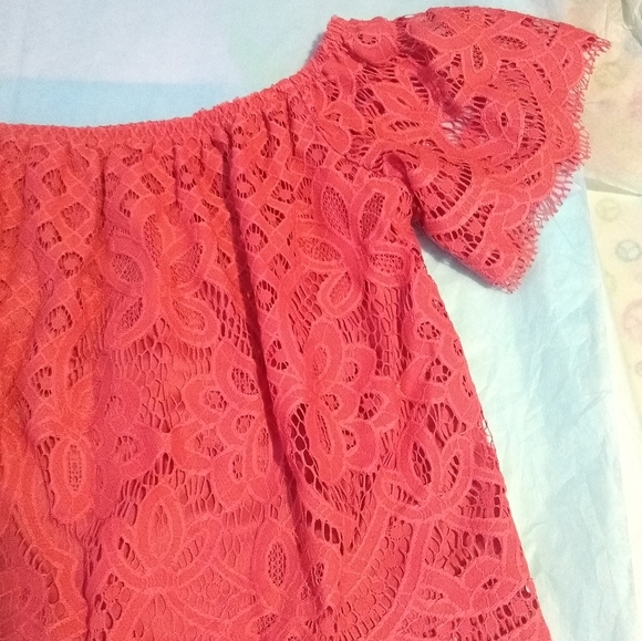 NWOT Express Lace Crop Top - Size S/P - Picture 6 of 8